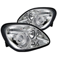 Load image into Gallery viewer, SPYDER 5011206 - Spyder Mercedes Benz SLK 98-04 Projector Halogen Model- LED Halo Chrm PRO-YD-MBSLK98-1PC-HL-C