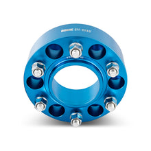 Load image into Gallery viewer, Mishimoto Borne Off-Road Wheel Spacers - 6x139.7 - 93.1 - 50mm - M12 - Blue