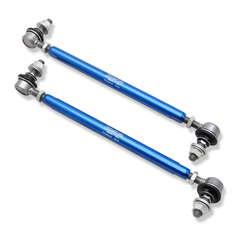 Superpro TRC12265 -SuperPro 2006 Audi A3 Base Front HD Adjustable End Link Set