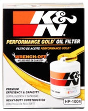Load image into Gallery viewer, K&amp;N Universal Performance Gold Oil Filter