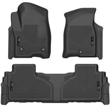 Load image into Gallery viewer, Husky Liners FITS: 99241 - 2021 Suburban/Tahoe/Yukon/Yukon XL Weatherbeater Front &amp; 2nd Seat Floor Liners - Black