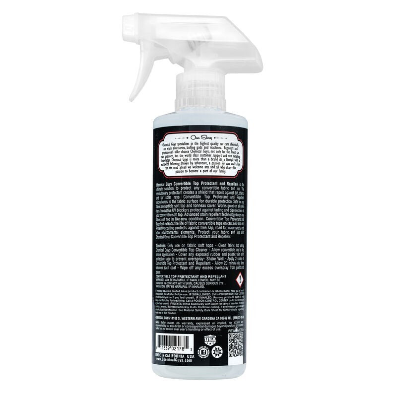 Chemical Guys SPI_193_16 - Convertible Top Protectant & Repellent - 16oz