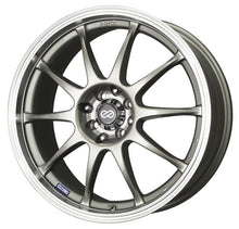 Load image into Gallery viewer, Enkei 409-770-12SP - J10 17x7 5x100/114.3 38mm Offset Dia Silver w/ Machined Lip Wheel