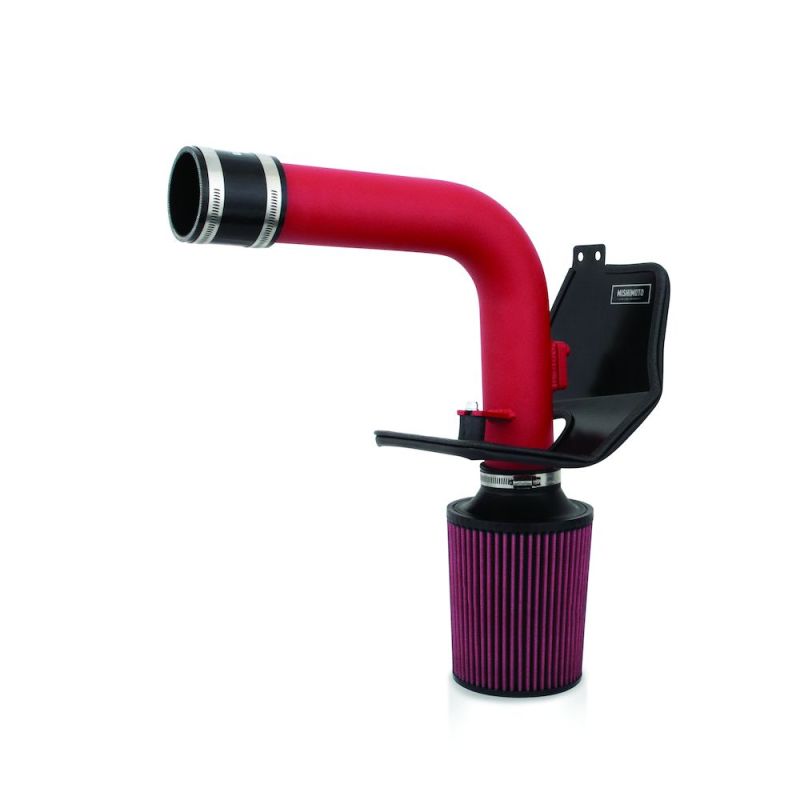 Mishimoto MMAI-STI-08WRD - 08+ Subaru WRX/STi Performance Cold Air Intake Kit - Wrinkle Red