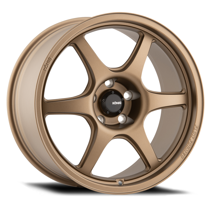 Konig HF85100258 - Hexaform 15x8 4x100 ET25 Matte Bronze