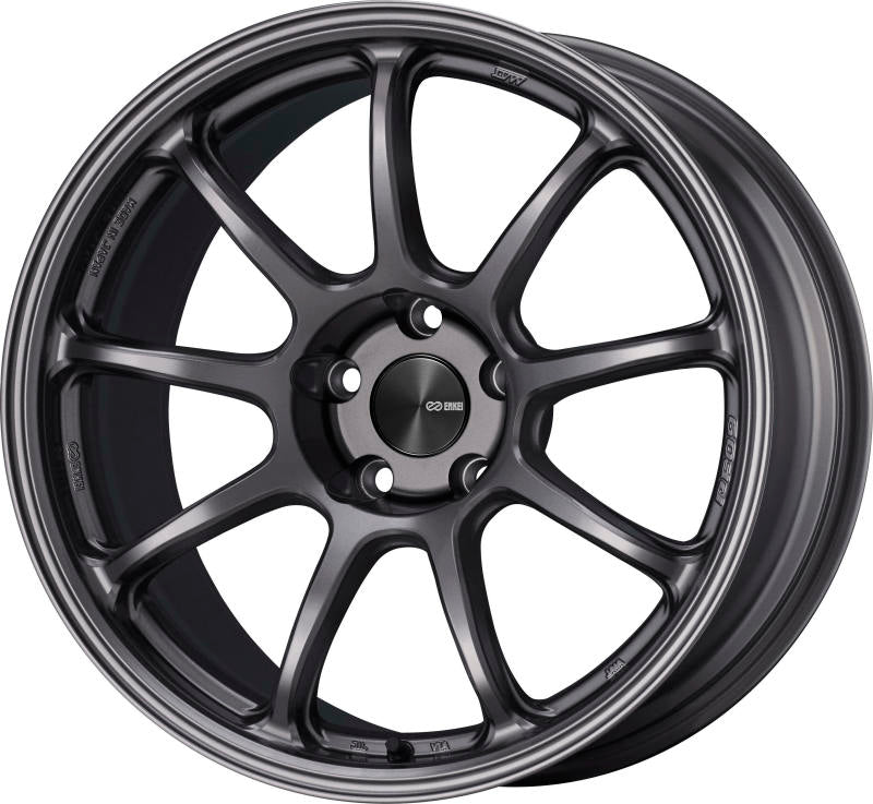 Enkei 540-895-6540DS - PF09 18x9.5 5x114.3 40mm Offset 75mm Bore Dark Silver Wheel