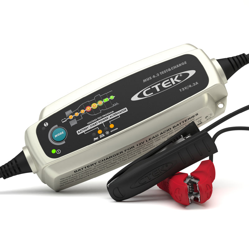 CTEK 56-959 - Battery Charger - MUS 4.3 Test & Charge - 12V