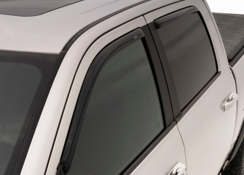 AVS 194998 - 2018+ Volkswagen Atlas Ventvisor Front & Rear Window Deflectors 4pc - Smoke