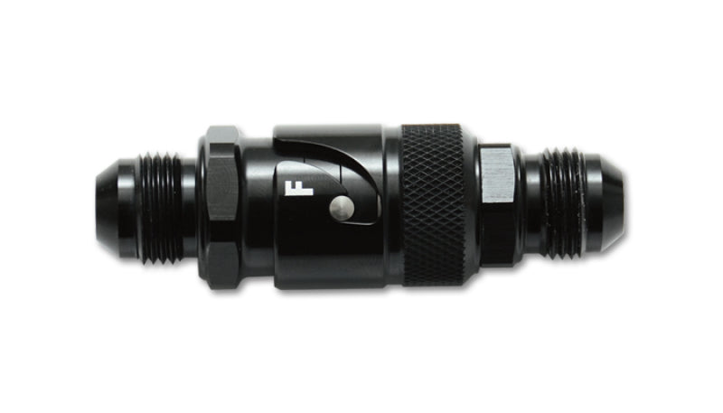 Vibrant 20806 - -6 Quick Release Fitting with Viton Seal - Aluminum