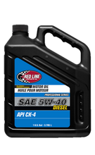 Load image into Gallery viewer, Red Line 12715 - Pro-Series Diesel CK4 5W40 Motor Oil - Gallon