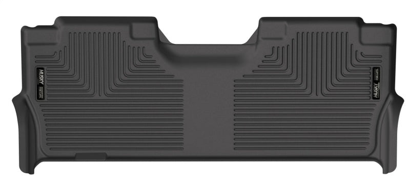 Husky Liners FITS: 14401 - 2017 Ford Super Duty (Crew Cab) WeatherBeater Black Rear Floor Liners