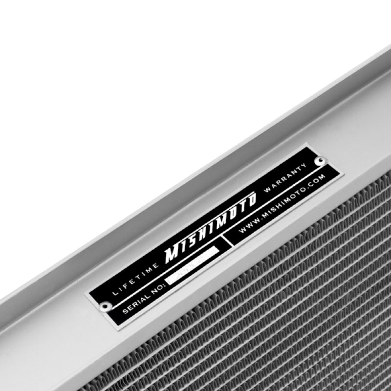 Mishimoto MMRAD-DBP-26 - Universal Dual Pass Race Radiator 27x19x3 Inches Aluminum Radiator