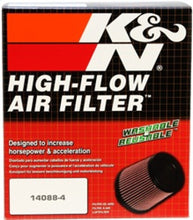 Load image into Gallery viewer, K&amp;N Filter Universal Rubber Filter-Rd Tapered 3in Flange ID x 6in Base OD x 5in Top OD x 5.563in H