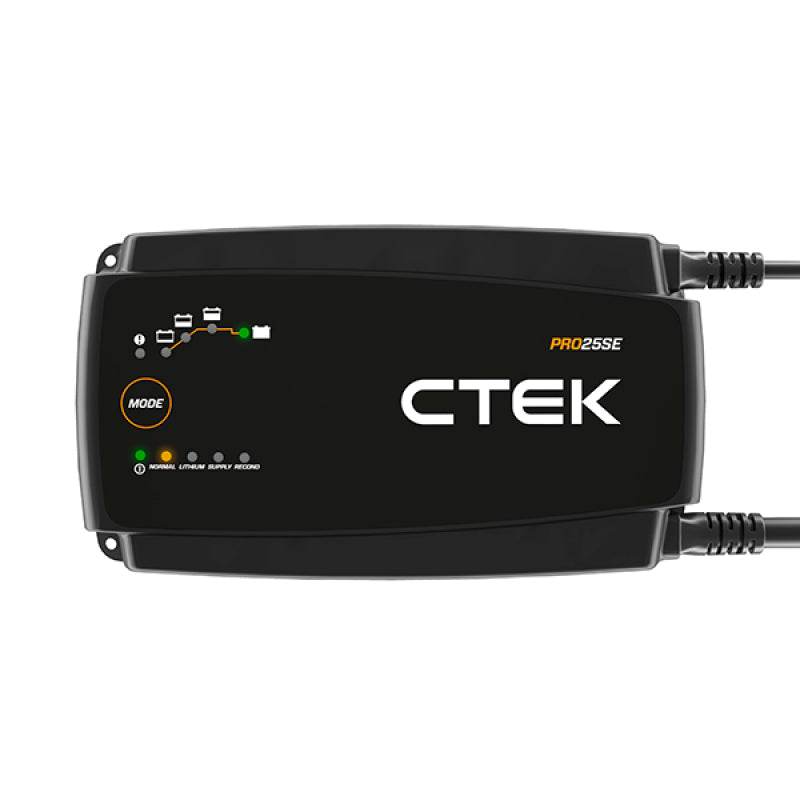 CTEK 40-327 - PRO25SE Battery Charger - 50-60 Hz - 12V - 19.6ft Extended Charging Cable