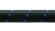 Load image into Gallery viewer, Vibrant 11990B - -10 AN Two-Tone Black/Blue Nylon Braided Flex Hose (5 foot roll)