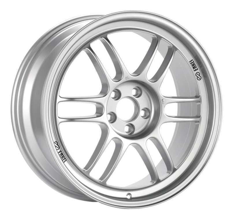 Enkei 3798956515SP - RPF1 18x9.5 5x114.3 15mm Offset 73mm Bore Silver Wheel 350z/G35