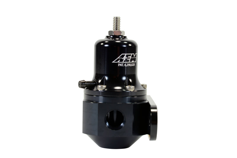 AEM 25-305BK - High Capacity Universal Black Adjustable Fuel Pressure Regulator