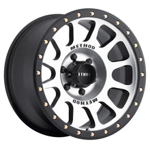 Load image into Gallery viewer, Method Wheels MR30578560300 - Method MR305 NV 17x8.5 0mm Offset 6x5.5 108mm CB Machined/Black Street Loc Wheel