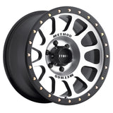 Method Wheels MR30578560300 - Method MR305 NV 17x8.5 0mm Offset 6x5.5 108mm CB Machined/Black Street Loc Wheel