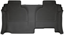 Load image into Gallery viewer, Husky Liners 20-24 Chevrolet Silverado 2500/3500HD DC WeatherBeater 2nd Seat Black Floor Liners