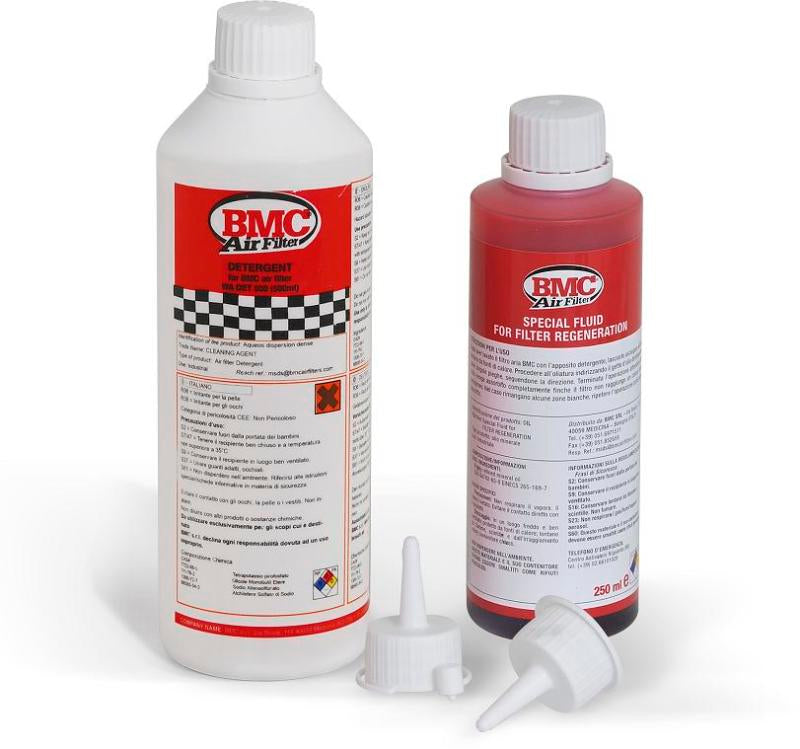 BMC WA250-500 - Complete Filter Washing Kit - 500ml Detergent & 250ml Oil Bottle