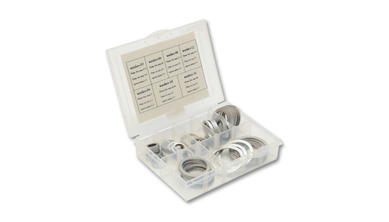 Vibrant 20998 - Box Set of Crush Washers - 10 of each Size: -3AN to -16AN
