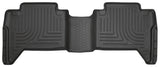 Husky Liners FITS: 14951 - 2016 Toyota Tacoma Crew Cab WeatherBeater 2nd Row Black Floor Liners