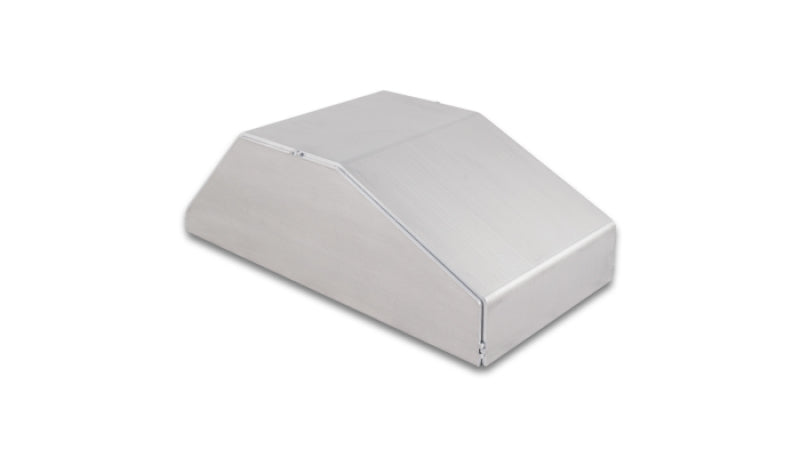 Vibrant 22844 - I/C End Tank 6in Wide 12in Long 4in Tall Use w/ Horizontal I/C Core 12844 - 5052 Aluminum