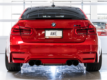 Load image into Gallery viewer, AWE Tuning 3025-43074 - BMW F8X M3/M4 SwitchPath Catback Exhaust - Diamond Black Tips