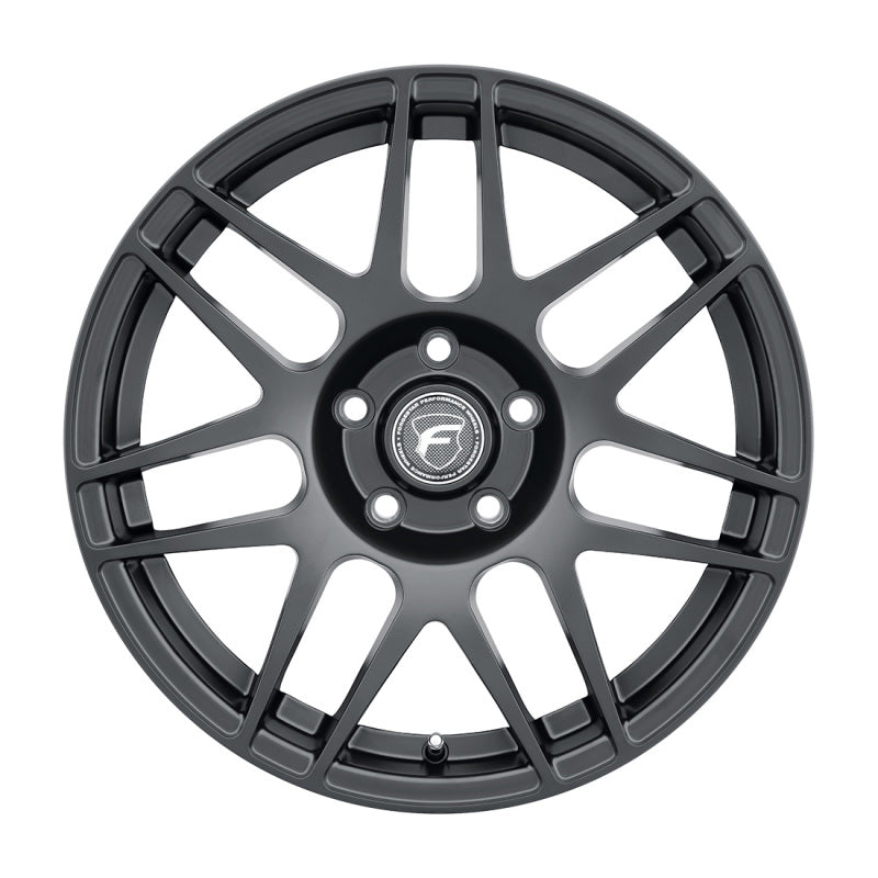 Forgestar F27270022P44 - F14 17x10 / 5x120 BP / ET44 / 7.2in BS Satin Black Wheel