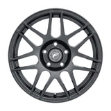 Forgestar F27270022P44 - F14 17x10 / 5x120 BP / ET44 / 7.2in BS Satin Black Wheel