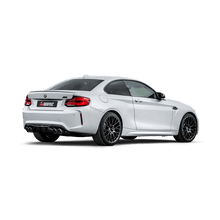 Load image into Gallery viewer, Akrapovic S-BM/T/3H - 2018+ BMW M2 Competition/M2 CS (F87N) Slip-On Line (Titanium) w/Carbon Fiber Tips