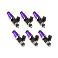Load image into Gallery viewer, Injector Dynamics 1050.60.14.14.6 - ID1050X Injectors 14mm (Purple) Adaptors (Set of 6)