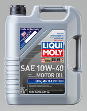 Load image into Gallery viewer, LIQUI MOLY 2043 - 5L MoS2 Anti-Friction Motor Oil 10W40