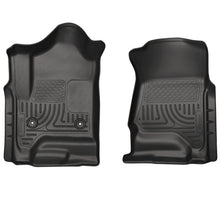 Load image into Gallery viewer, Husky Liners FITS: 18231 - 14 Chevrolet Silverado 1500/GMC Sierra 1500 WeatherBeater Black Front Floor Liners