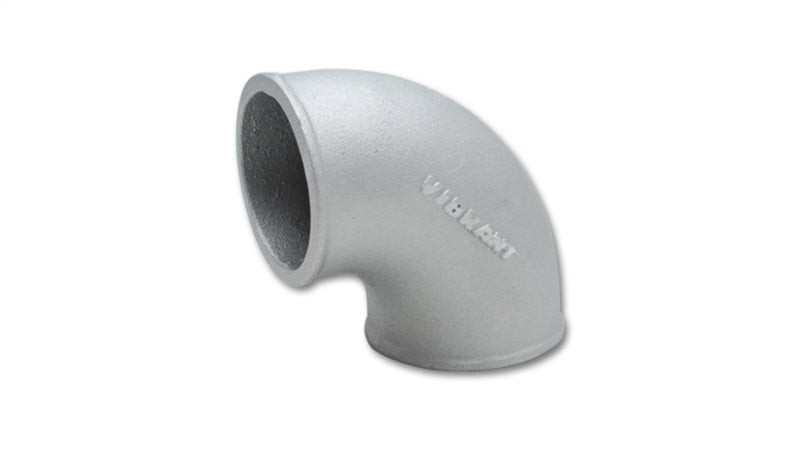 Vibrant 2873 - 2.5in O.D. Cast Aluminum Elbow (90 degree Tight Radius)