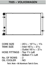 Load image into Gallery viewer, CSF 7025 - 99-06 Volkswagen Golf/GTI / 99-06 Volkswagen Jetta/GLI Radiator