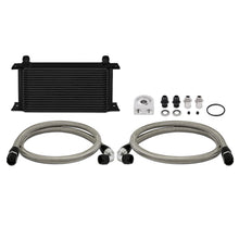 Load image into Gallery viewer, Mishimoto Universal 19 Row Oil Cooler Kit - Black