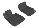 3D MAXpider L1BM00611509 - 2006-2011 BMW 3 Series E90/E92 Kagu 1st Row Floormat - Black