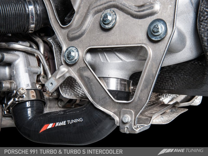 AWE Tuning 4510-11050 - Porsche 991 (991.2) Turbo/Turbo S Performance Intercooler Kit