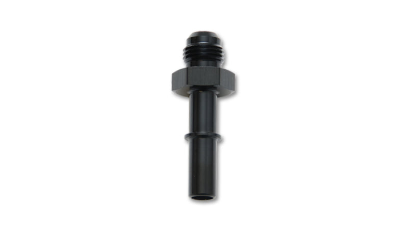 Vibrant 16883 - -8AN to 5/16in Quick Connect Push On EFI Adapter Fitting - Black