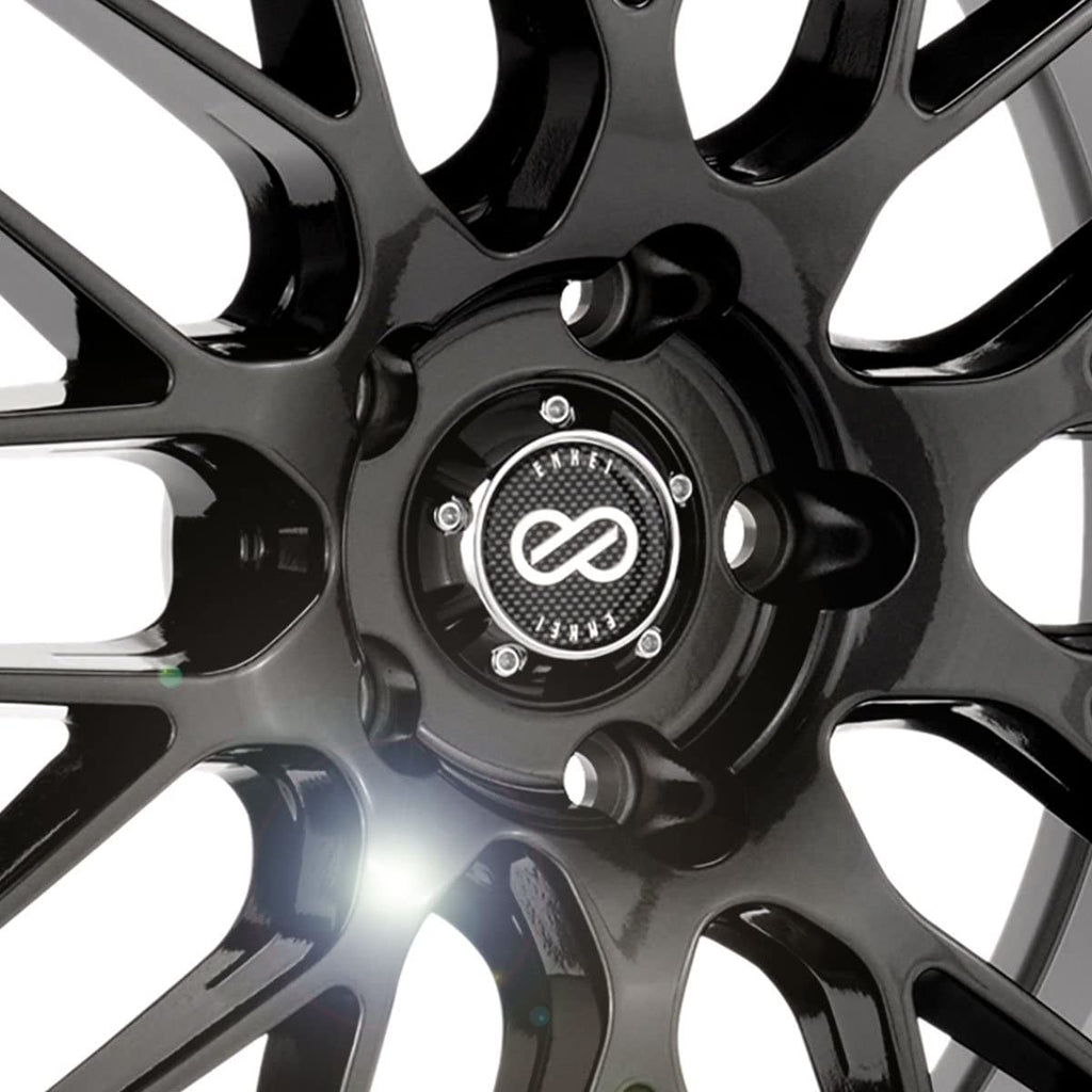 Enkei 442-880-4445GM - EKM3 18x8 5x112 Bolt Pattern 45mm Offset 72.6 Bore Dia Performance Gunmetal Wheel