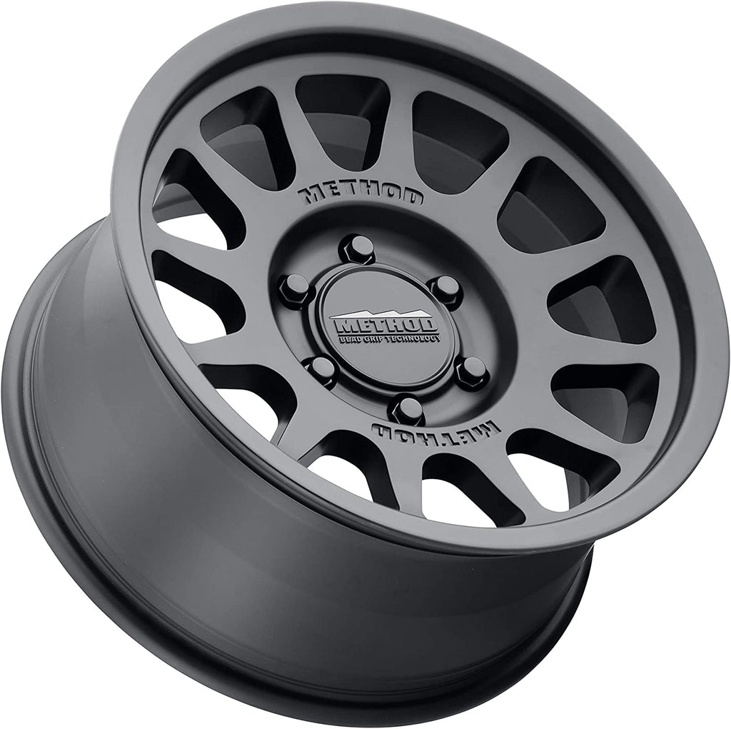 Method Wheels MR70378516500 - Method MR703 17x8.5 0mm Offset 6x135 87mm CB Matte Black Wheel