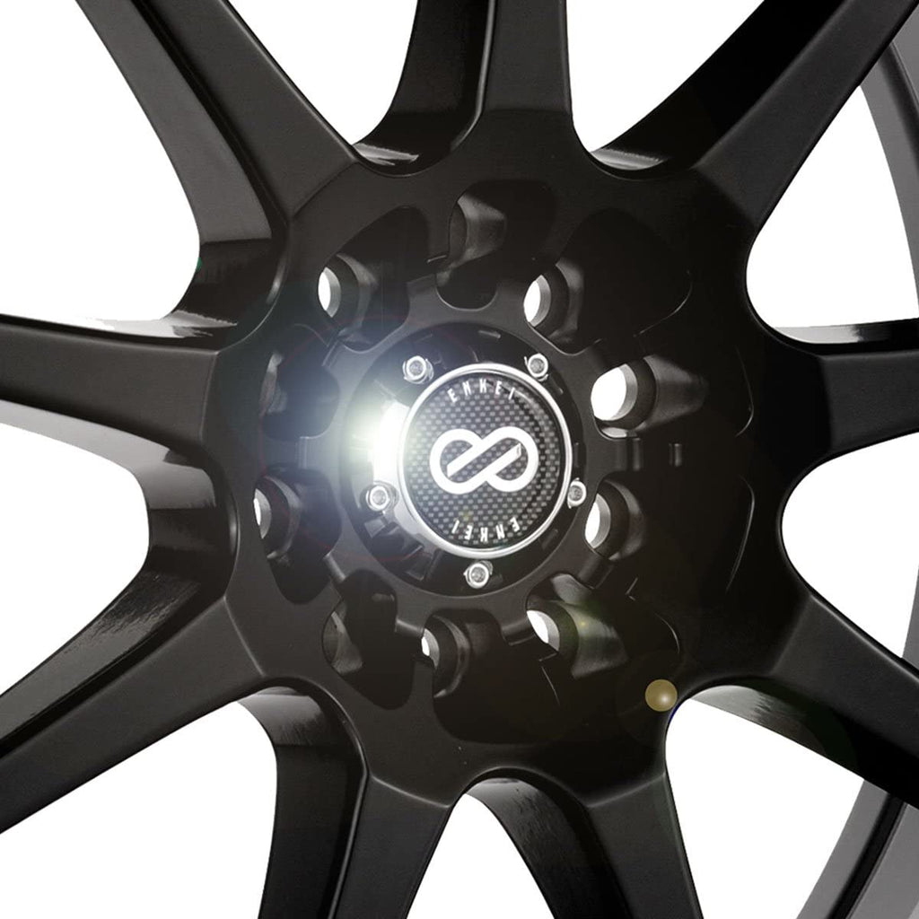 Enkei 441-670-0238BK - EDR9 16x7 5x100/114.3 38mm Offset 72.6 Bore Diameter Matte Black Wheel