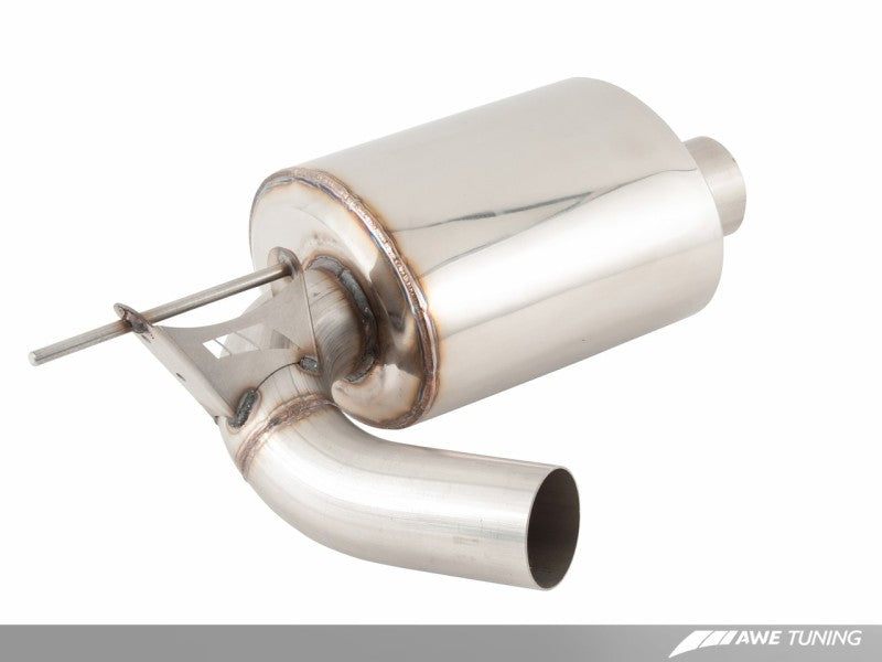 AWE Tuning 3010-32024 - BMW F3X 335i/435i Touring Edition Axle-Back Exhaust - Chrome Silver Tips (90mm)