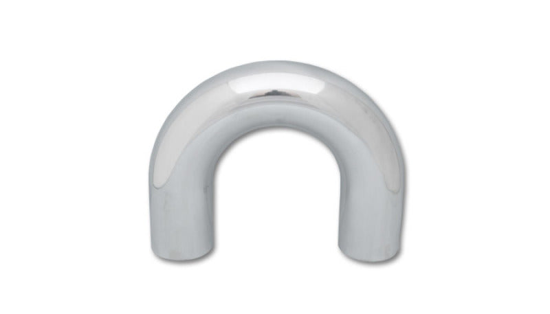 Vibrant 2869 - 3in O.D. Universal Aluminum Tubing (180 degree Bend) - Polished
