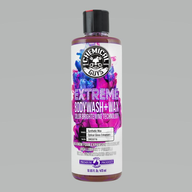 Chemical Guys CWS20716 - Extreme Body Wash Soap + Wax - 16oz