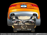AWE Tuning 3010-42030 - Audi B8.5 S5 3.0T Touring Edition Exhaust System - Polished Silver Tips (102mm)