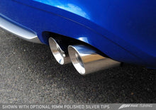 Load image into Gallery viewer, AWE Tuning 3010-42046 - Audi B8.5 S5 3.0T Track Edition Exhaust - Chrome Silver Tips (90mm)