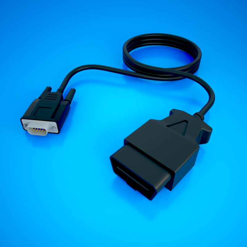 HP Tuners H-M01-01 -HPT DB-15 OBD-2 Cable for MPVI